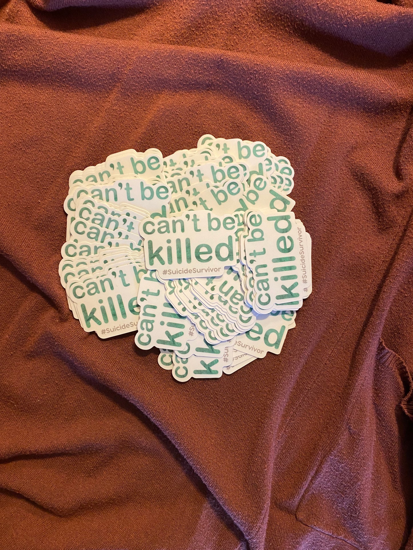 Can't Be Killed 2.5" Sticker