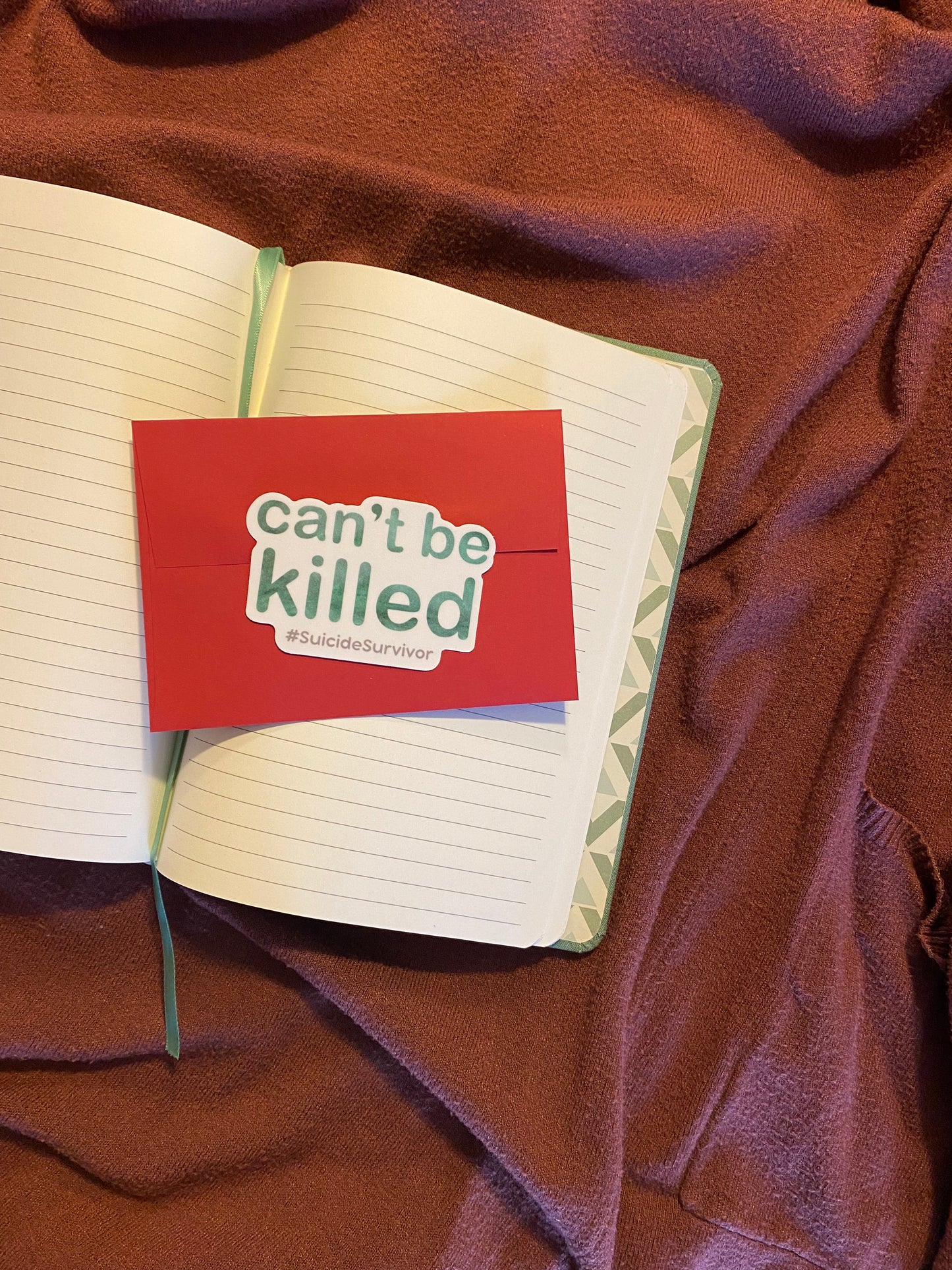 Can't Be Killed 2.5" Sticker